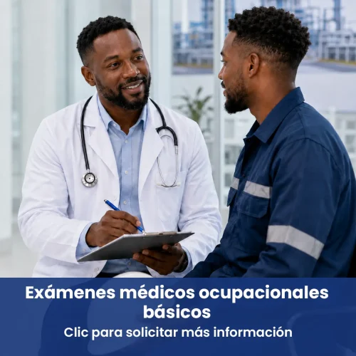 Exámenes médicos ocupacionales básicos